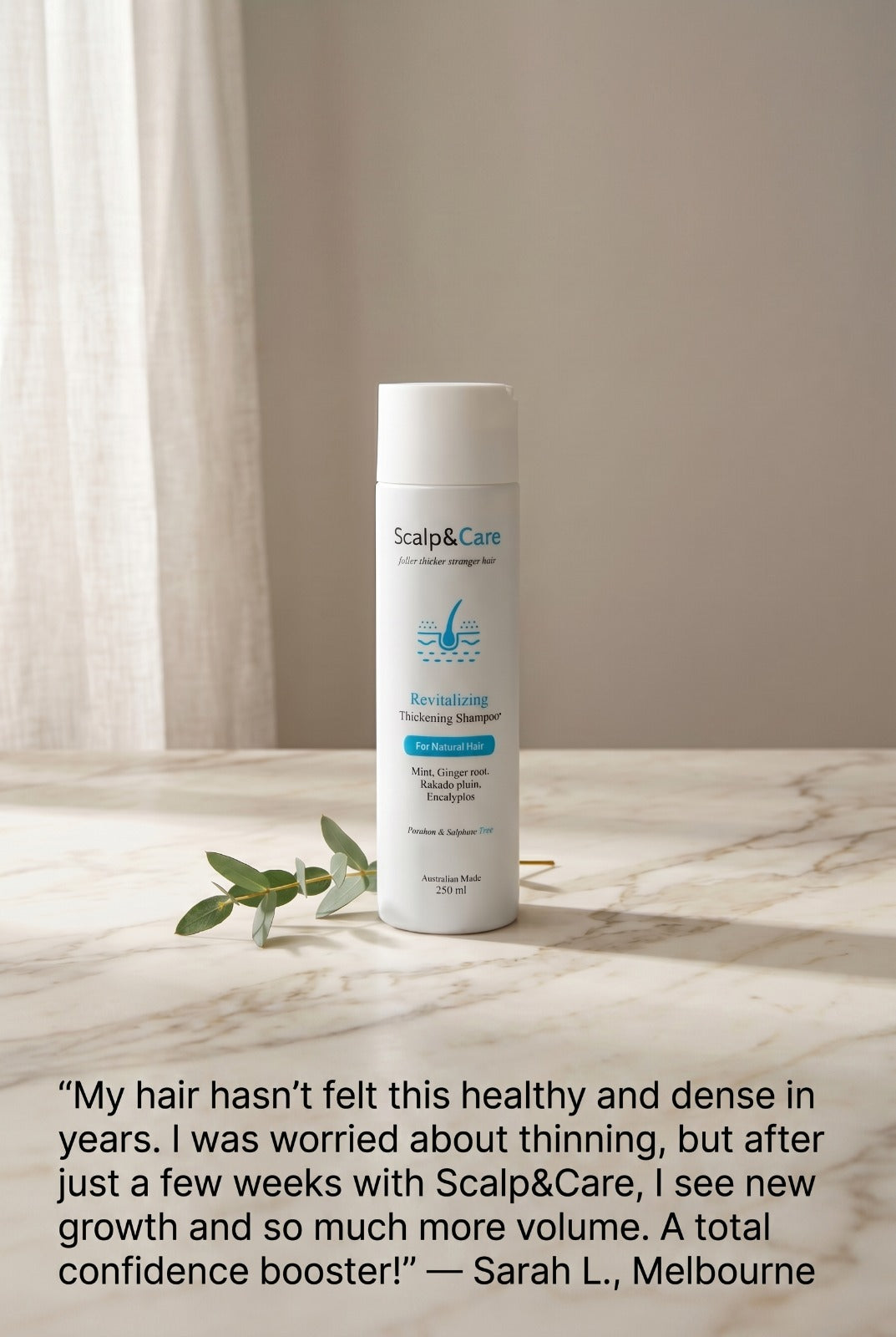 Revitalizing Thickening Shampoo - Natural Hair
